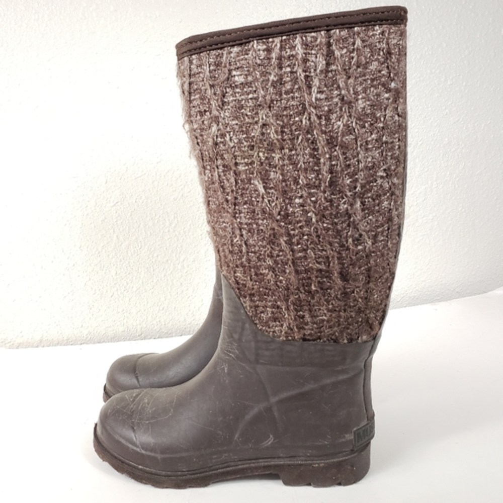 MUK LUKS BROWN BOOTS